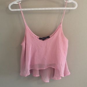 Woman’s pink blouse